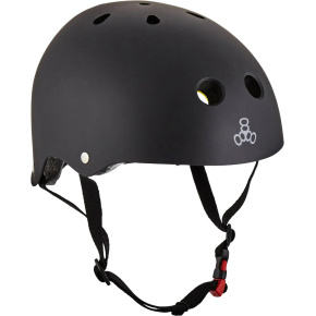 Triple Eight Dual Certified MiPS Skate Helm (L/XL|Schwarz)