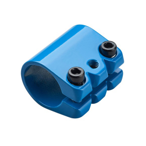 Lenkerrohrschelle blau - unten