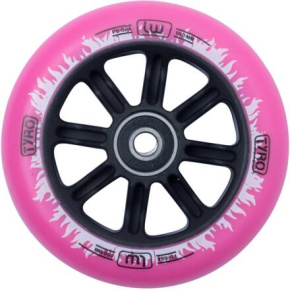 Longway Tyro Nylon Core 100mm Rad Pink/White Flame