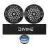 Set 2 Stück Divine Rollen 110 mm Light schwarz + Divine Griptape + Divine Headset