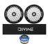 Set 2 Stück Divine Rollen 110 mm Light Silber + Divine Griptape + Divine Headset