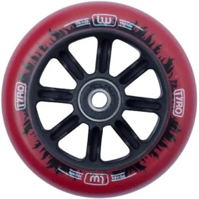 Longway Tyro Nylon Core 100mm Red/Black Flame Rad